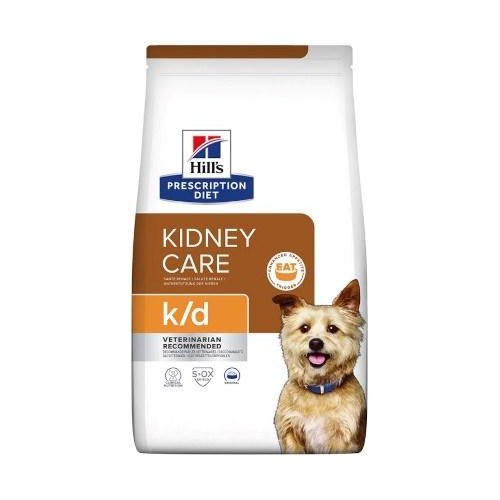 Hundefoder til nyrestøtte – Hill's Prescription Diet k/d Kidney Care, tørfoder, 1,5 kg