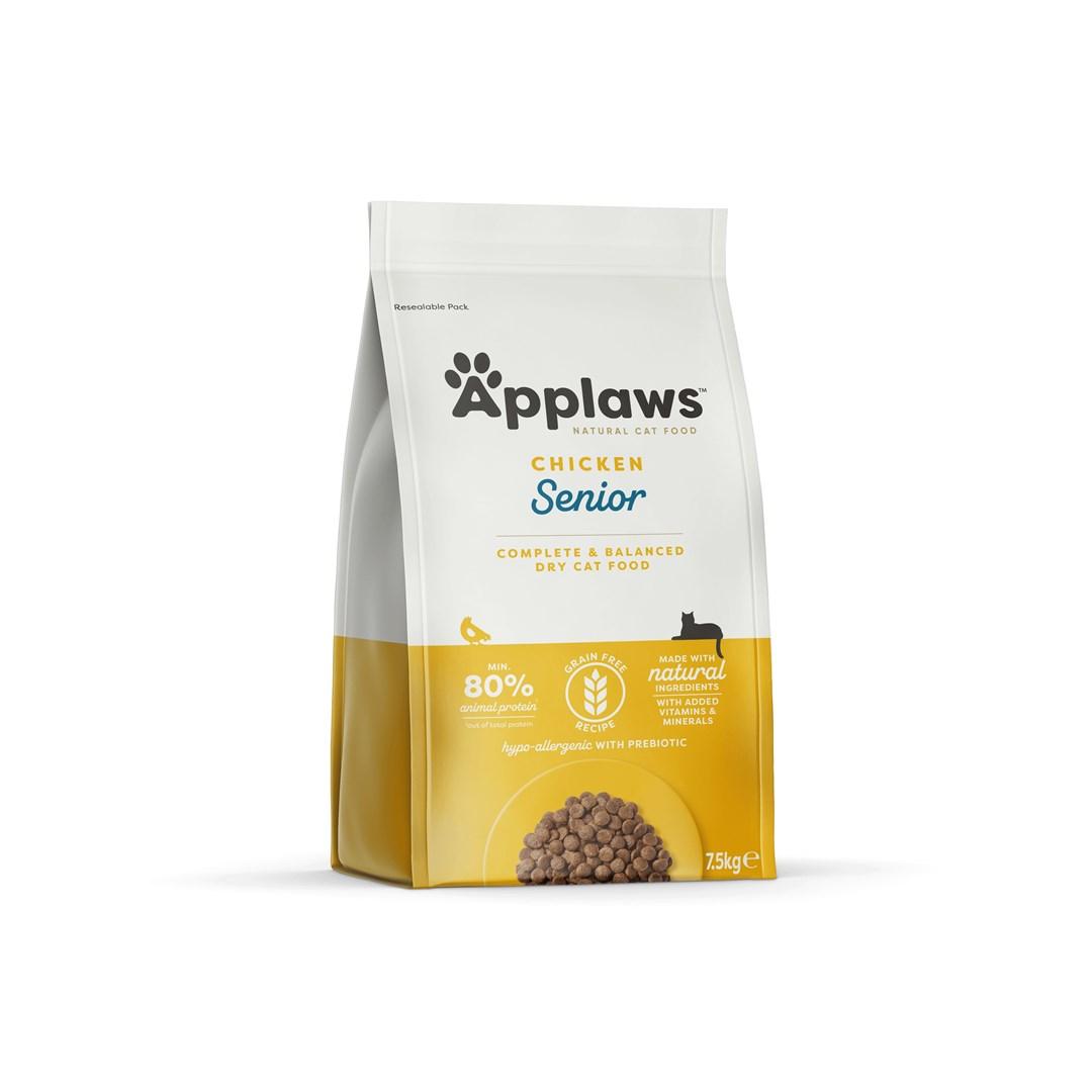 Kattemad tørfoder Applaws Senior kylling 7,5 kg