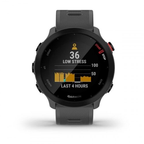 Sportsur Garmin Forerunner 55 – 42 mm MIP, touchscreen, grå, GPS