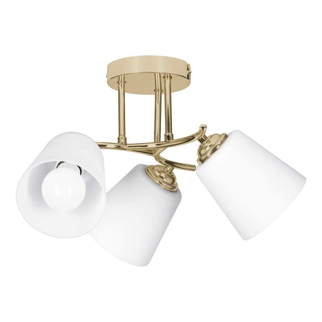 Loftlampe Activejet EMILY 3-spot - guld, E27, 3×40 W