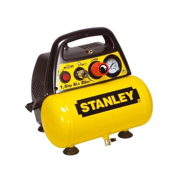 Kompressor olie-fri STANLEY 6 l - 1,5 HK, 8 bar billede