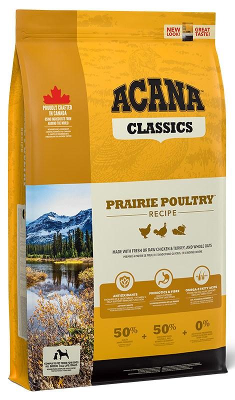 Hundefoder tørfoder ACANA Classics Prairie Poultry 14,5 kg