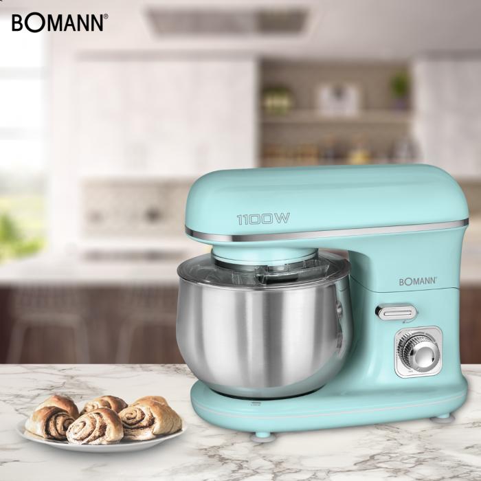 Bomann Håndmixer KM 6030 CB - mixer - mint green - 1100 W