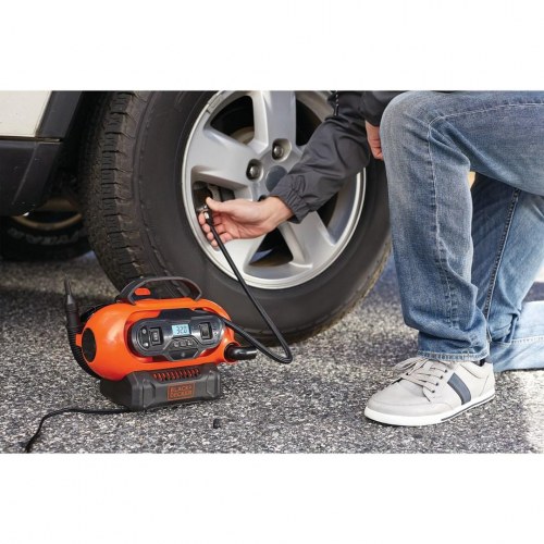 Kompressor til dæk - Black & Decker BDCINF18N, 160 l/min, 12 V/230 V