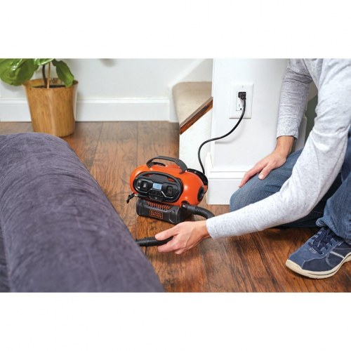 Kompressor til dæk - Black & Decker BDCINF18N, 160 l/min, 12 V/230 V