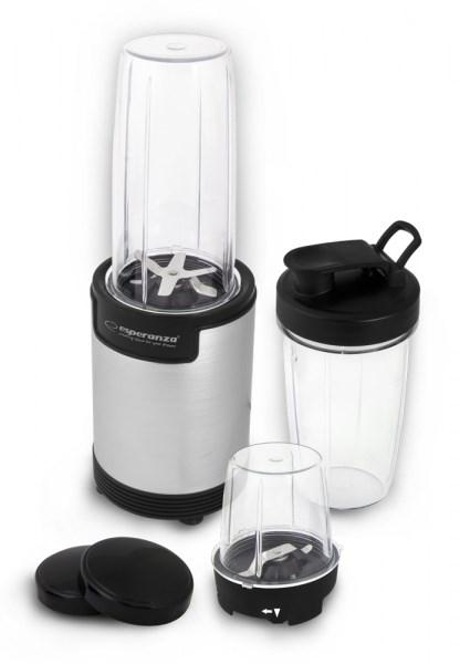 Blender til bord - Esperanza EKM030 900 W, sort/rosfrit stål, 1 l Tritan-kande billede