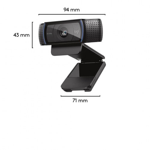 Webcam til pc – Logitech C920 Pro HD