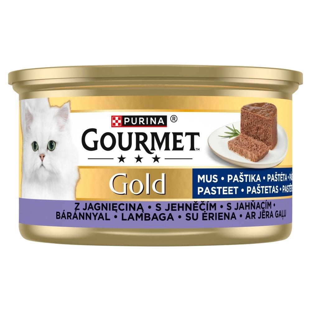 Vådfoder til kat – Purina Gourmet Gold Mousse med lam, 85 g