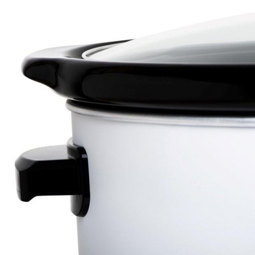 Slow cooker Adler AD 6413W – 5,8 l, hvid