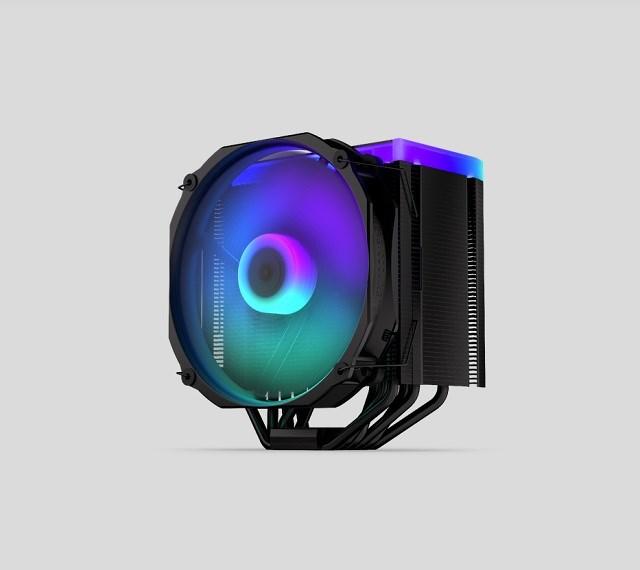 CPU-køler ENDORFY Fortis 5 ARGB Black billede