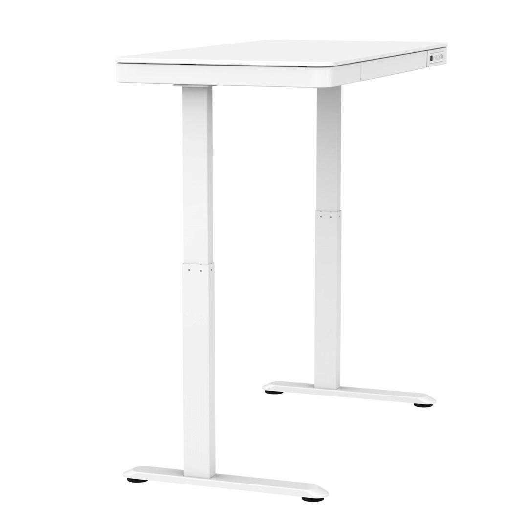Skrivebord med elektrisk højdejustering Activejet 140×70 – hvid