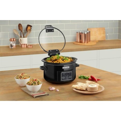 Slow cooker Crock-Pot CSC052X 4,7 l – digital timer og hold-varm