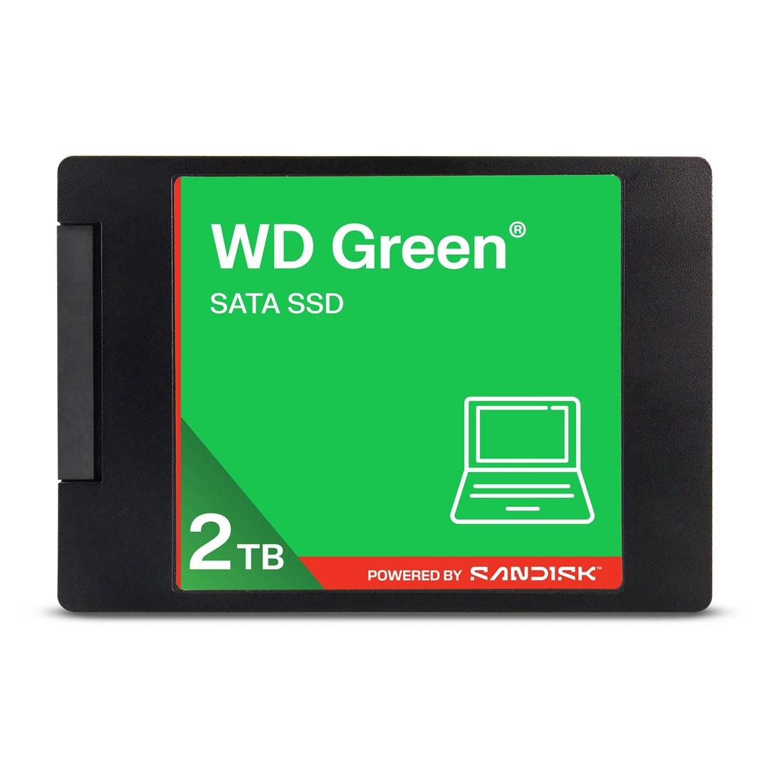 SSD harddisk WD Green 2,5" 2 TB SATA III (WDS200T5G0A) billede