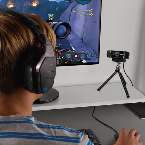 Webcam Logitech C922 Pro Stream – Full HD 1080p