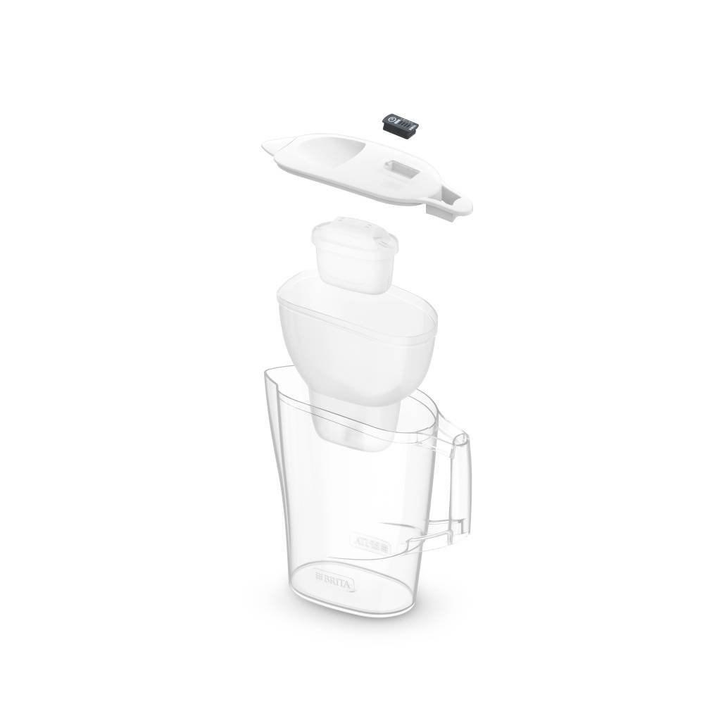 Vandfilterkande BRITA Aluna 2,4 l - hvid inkl. 2 Maxtra+ filtre
