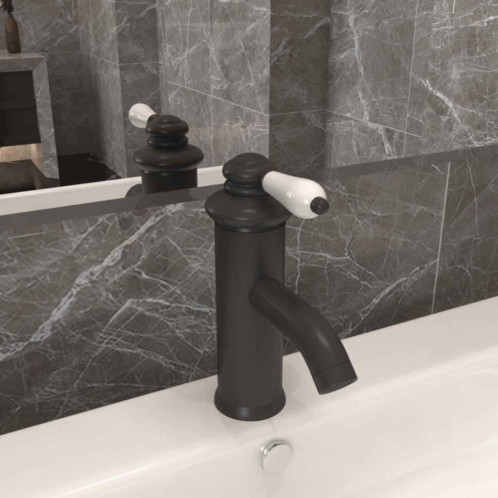 Billede af Vandhane til badeværelseshåndvask 130x180 mm grå