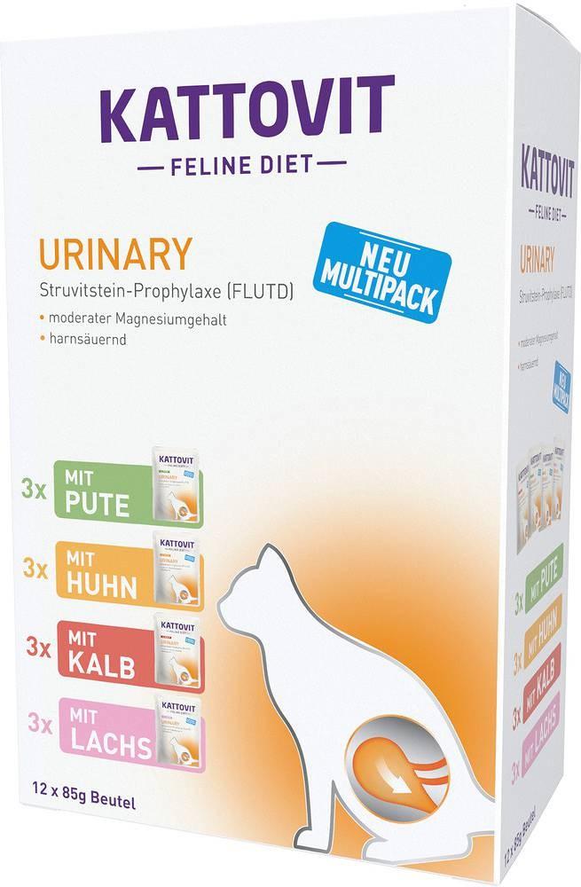Vådfoder til kat - Kattovit Feline Diet Urinary, 12 x 85 g