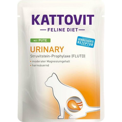 Vådfoder til kat - Kattovit Feline Diet Urinary, 12 x 85 g