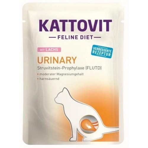 Vådfoder til kat - Kattovit Feline Diet Urinary, 12 x 85 g