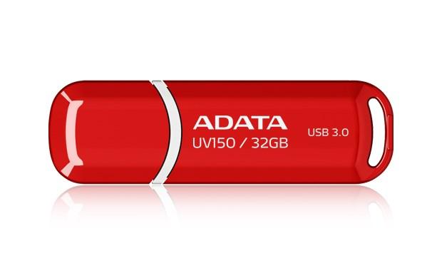 USB stik ADATA UV150 32 GB – USB 3.2 Gen 1, rød