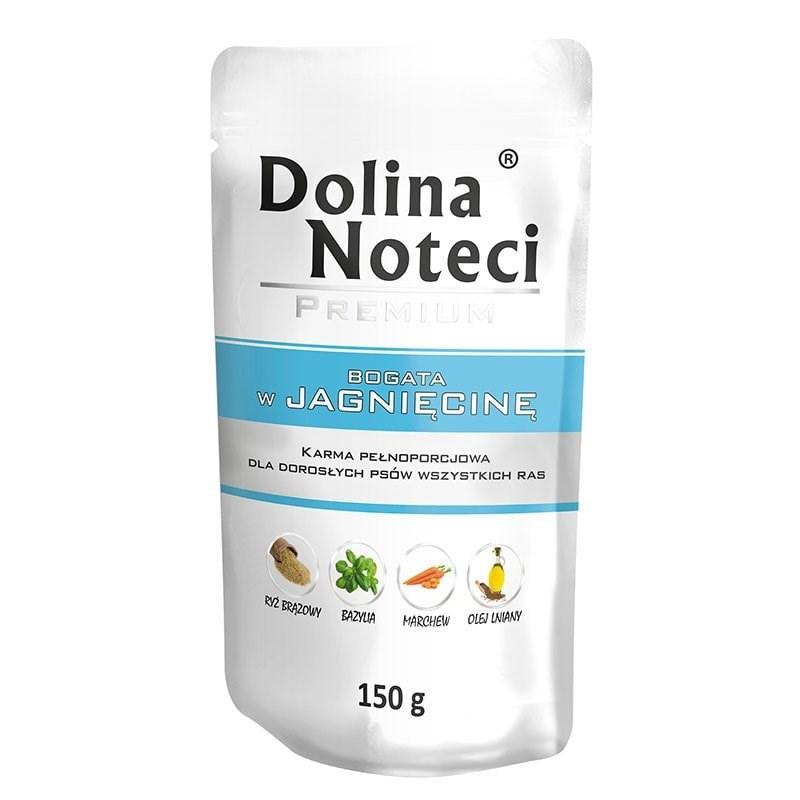 Hundefoder vådfoder – Dolina Noteci Premium med lam, 150 g