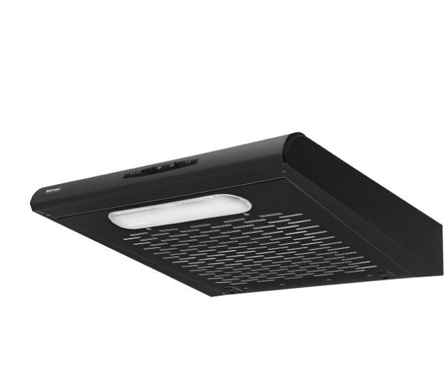 Emhætte indbygning 60 cm - MPM MPM-61-PX-73, sort