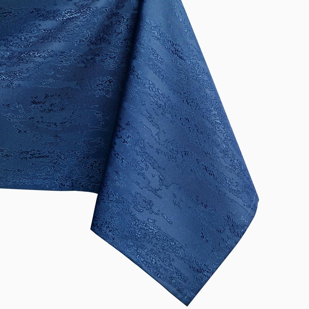Dug indigo 110x110 - AmeliaHome Vesta, præget og smudsafvisende