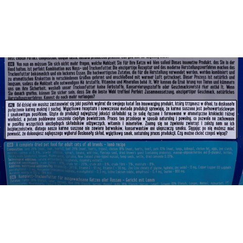 Kattemad tørfoder – Dolina Noteci Superfood Lam 1 kg