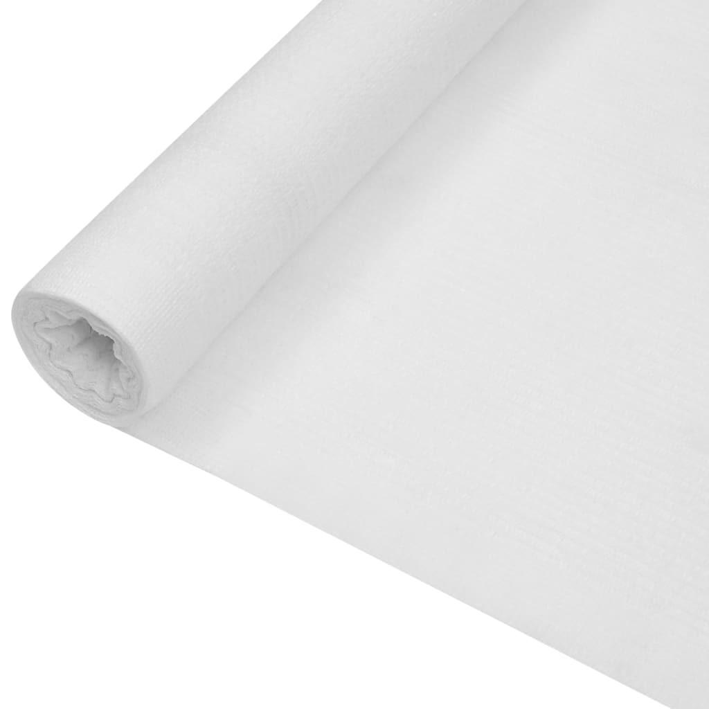 Afskærmning 1,2x10 m 75 g/m² HDPE hvid