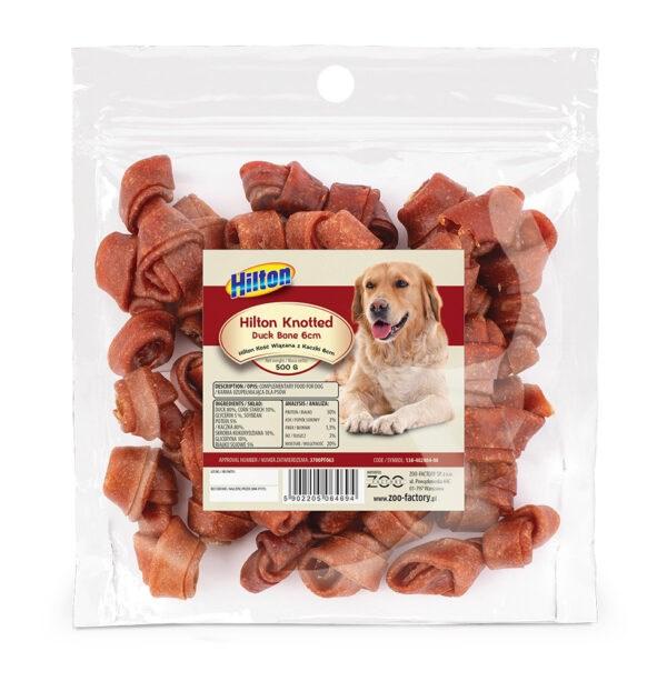 Hundegodbidder – Hilton Knotted Duck Bone 6 cm, 500 g