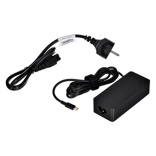 Strømforsyning til bærbar – Lenovo USB‑C 65 W, sort