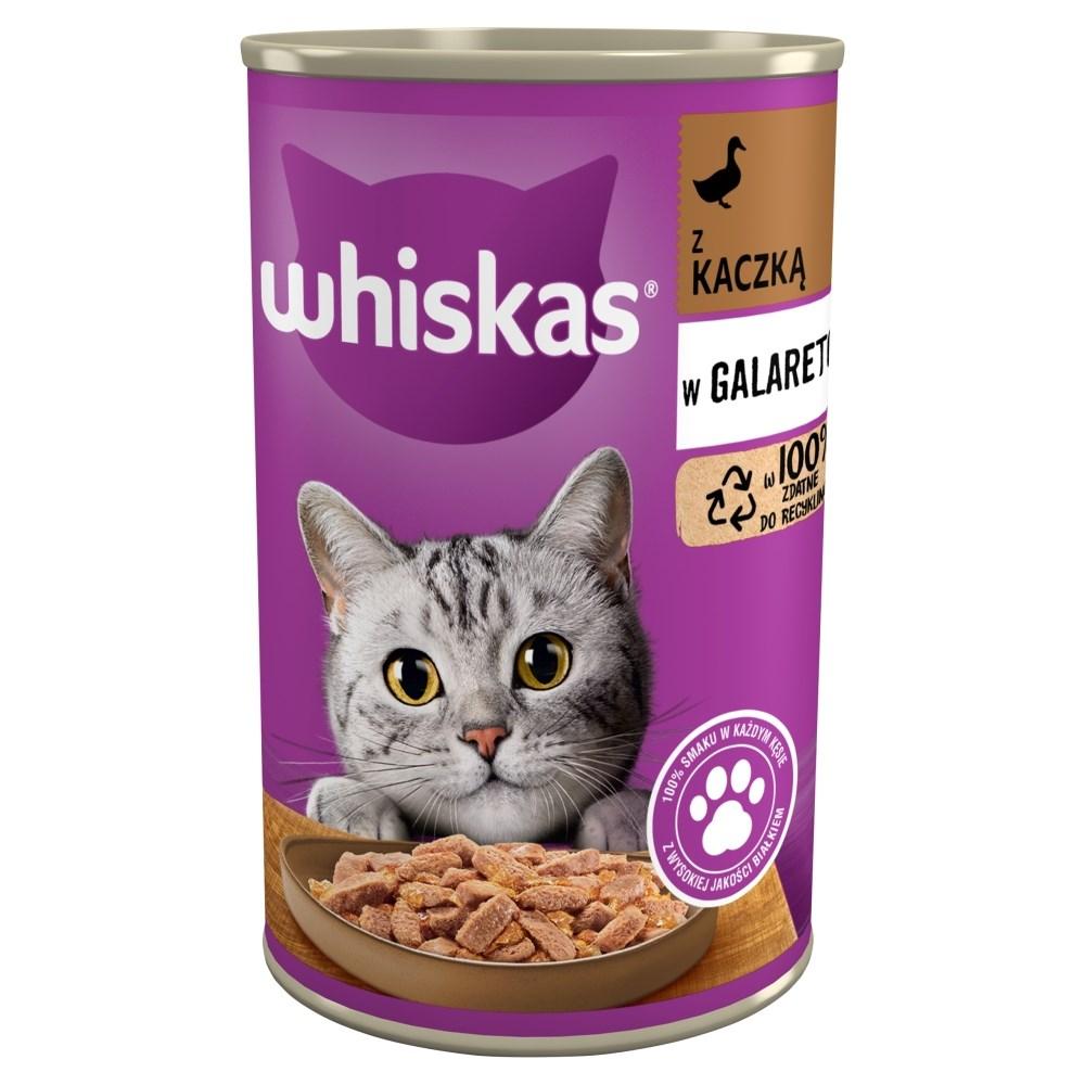 Vådfoder til kat – Whiskas and i gelé 400 g