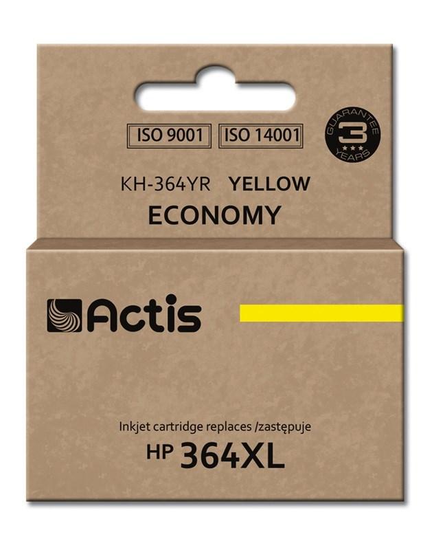 Blækpatron til HP 364XL gul – Actis KH-364YR, 12 ml (kompatibel)
