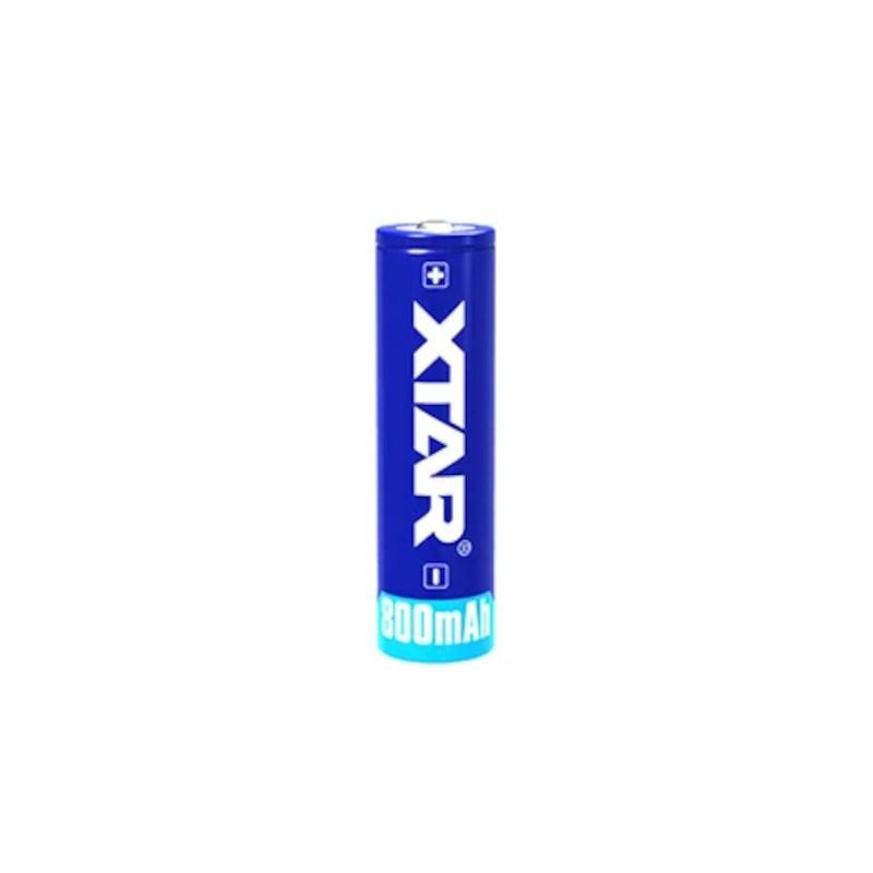 AA genopladeligt batteri XTAR 14500 3,7 V Li-ion 800 mAh med beskyttelse