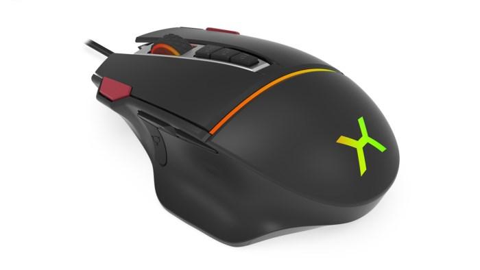 Gaming mus KRUX Fuze Pro – højre hånd, USB, optisk, 12.000 DPI
