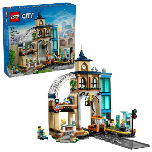 LEGO tog – City Centralbanegård 60469
