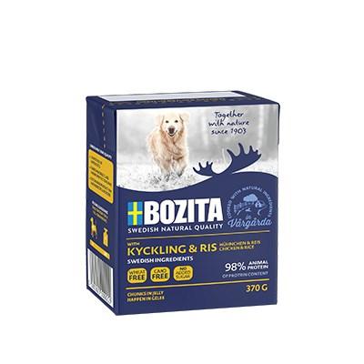 Hundefoder vådfoder Bozita Kylling Adult 370 g