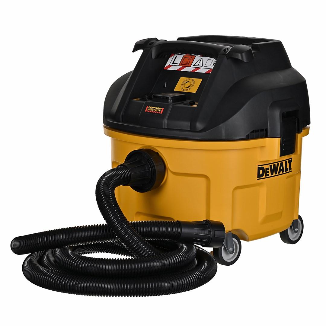 Våd-/tørstøvsuger DeWALT DWV901L - 30 l, 1.400 W, gul/sort