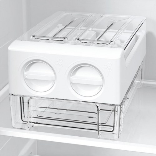 Fritstående side-by-side køleskab Gorenje NRR9185EAXL, 550 l, E, sølv
