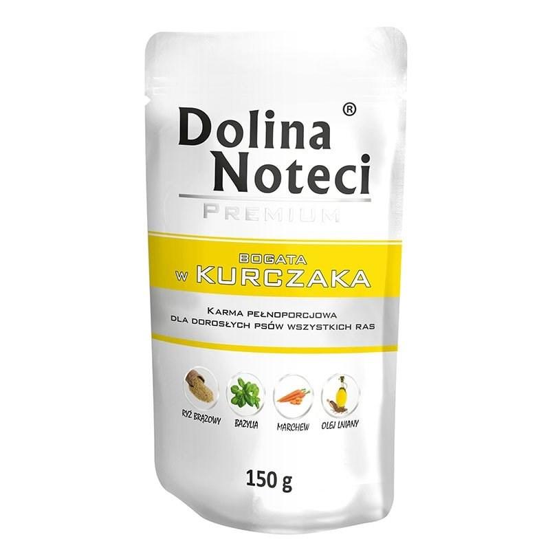 Hundefoder vådfoder – Dolina Noteci Premium med kylling, 150 g