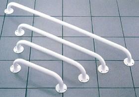 Badeværelsesgreb Mobilex – vægmonteret håndliste 40 cm, hvid