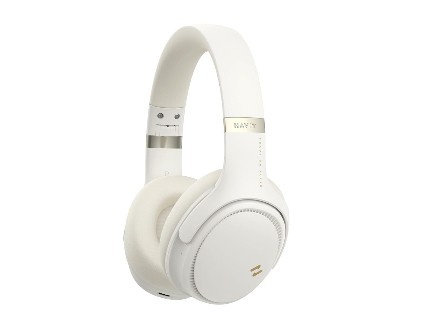 Trådløse høretelefoner Havit H630BT PRO med ANC (butter-gul)