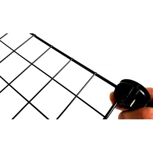 Smådyrsbur C&C modulbur 5x2 - sølv, 180 × 75 × 37 cm
