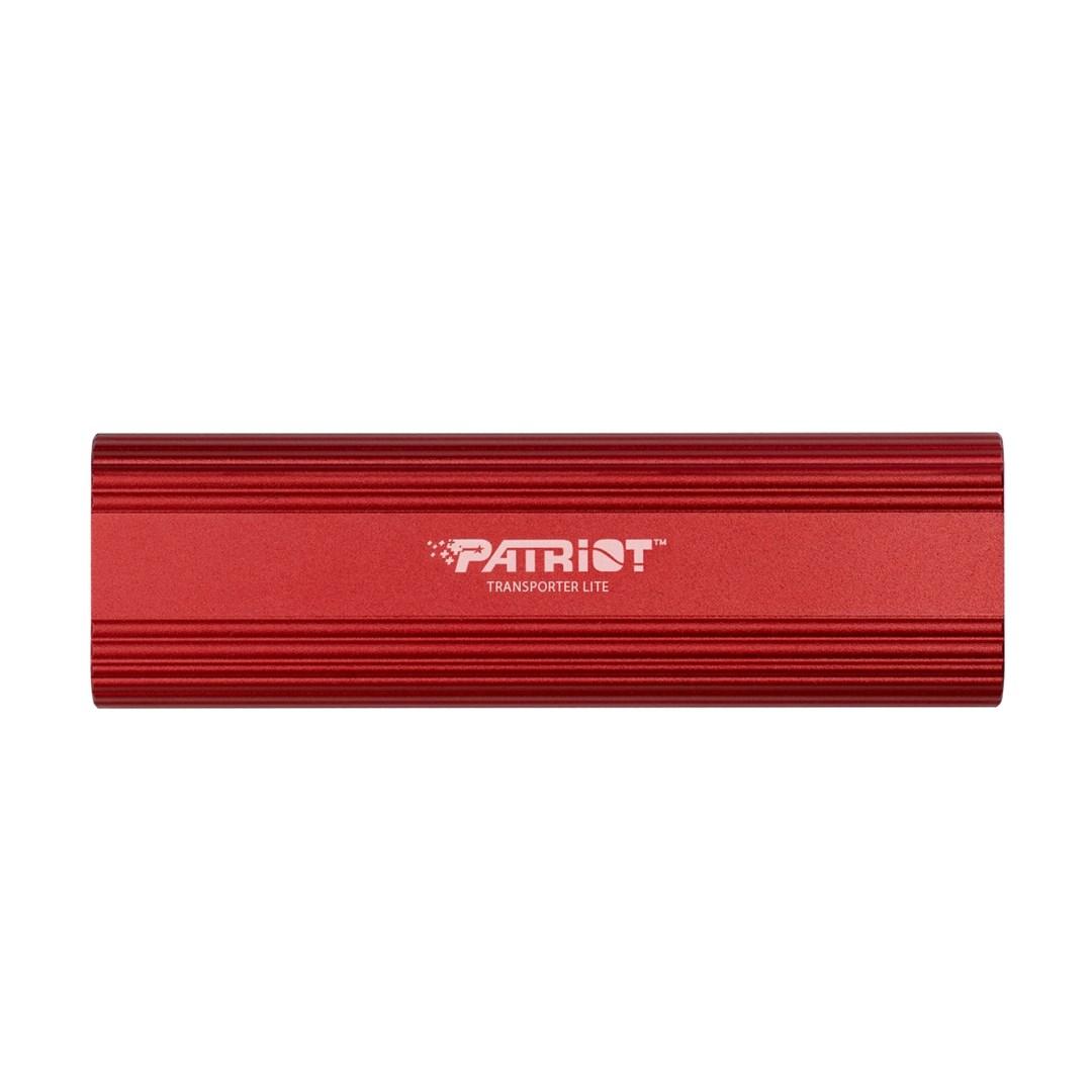 Ekstern SSD Patriot Memory Transporter Lite 1 TB USB‑C 3.2 Gen 2 - Rød billede
