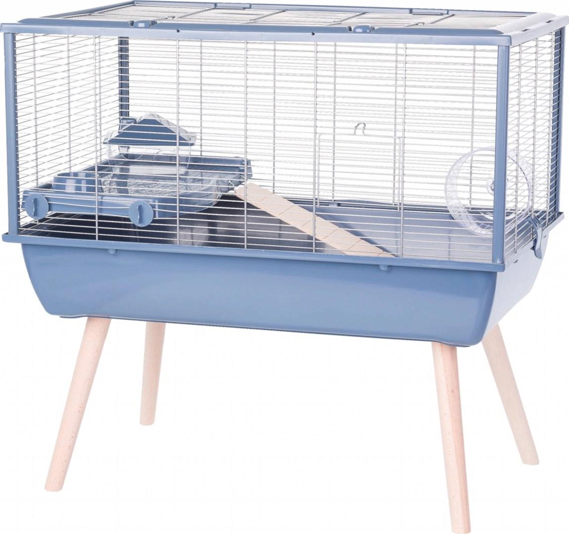 Hamsterbur ZOLUX Neolife 80 – blå med stativ