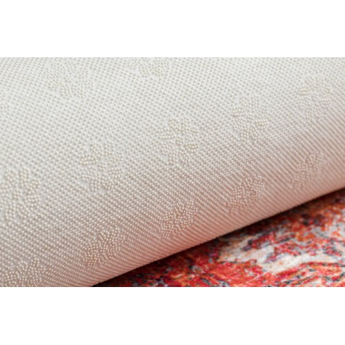 Gulvtæppe Hakano Arlen Frame3 - rød vintage, 120×170 cm