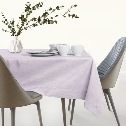 Bordløber AmeliaHome Vesta – lilla, præget, 40×120 cm