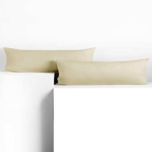 Pudebetræk 40x145 jersey - DecoKing AMBER, beige, klassisk, glat