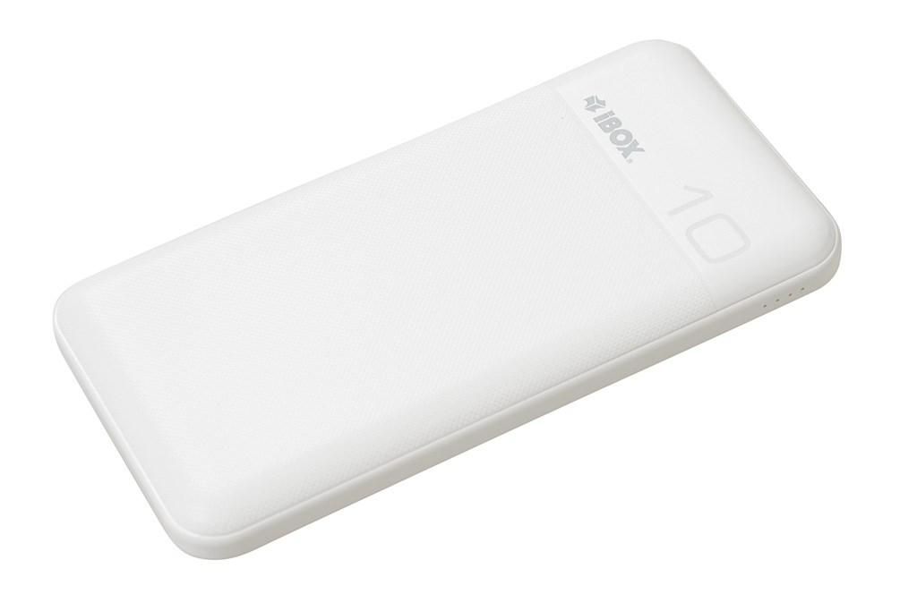 Powerbank 10000 mAh – iBox IPB10, hvid med PD 20 W og QC 3.0 billede