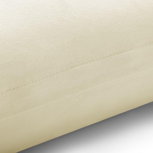 Pudebetræk 40x200 jersey - DecoKing AMBER, beige, glat klassisk